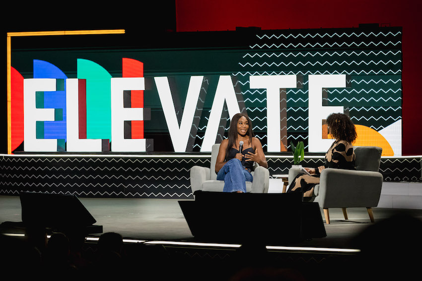 Venus Williams at Elevate Festival